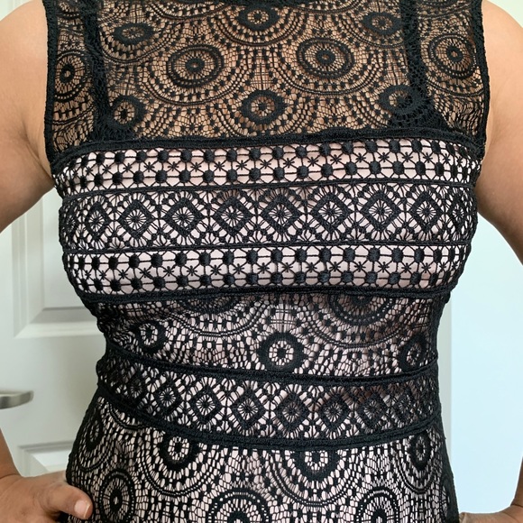 Zara black lace dress - Picture 4 of 5